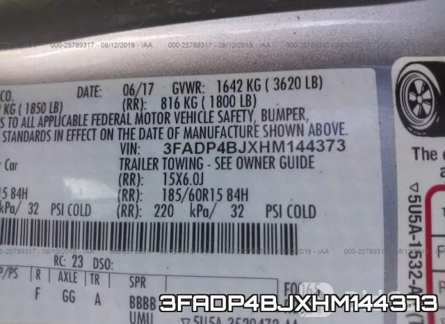3FADP4BJXHM144373 фото 10