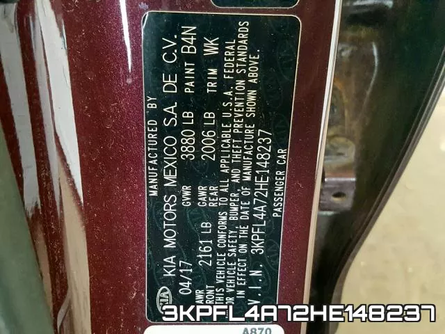 3KPFL4A72HE148237 фото 2