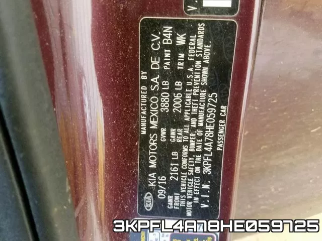 3KPFL4A78HE059725 фото 2