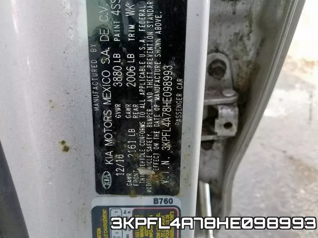 3KPFL4A78HE098993 фото 2