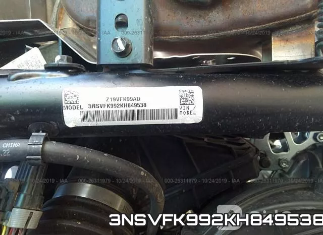 3NSVFK992KH849538 фото 2