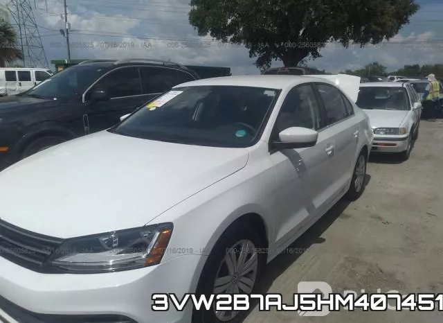 3VW2B7AJ5HM407451 фото 3