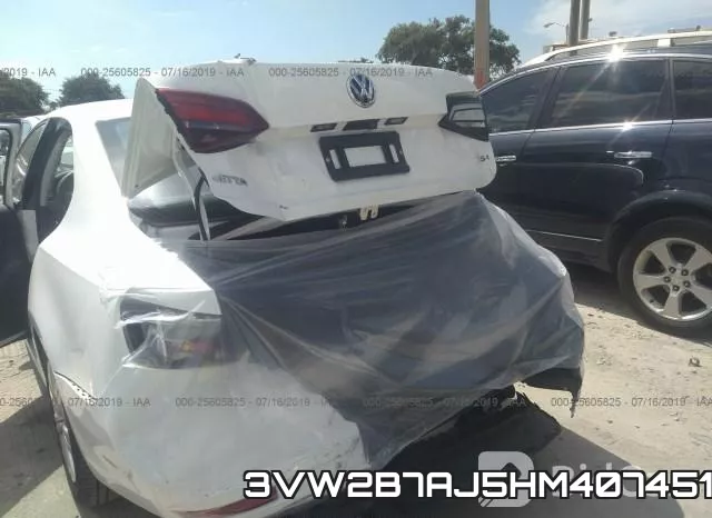 3VW2B7AJ5HM407451 фото 7