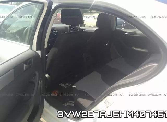 3VW2B7AJ5HM407451 фото 9