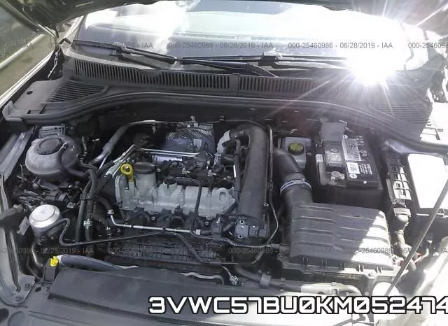 3VWC57BU0KM052474 фото 2