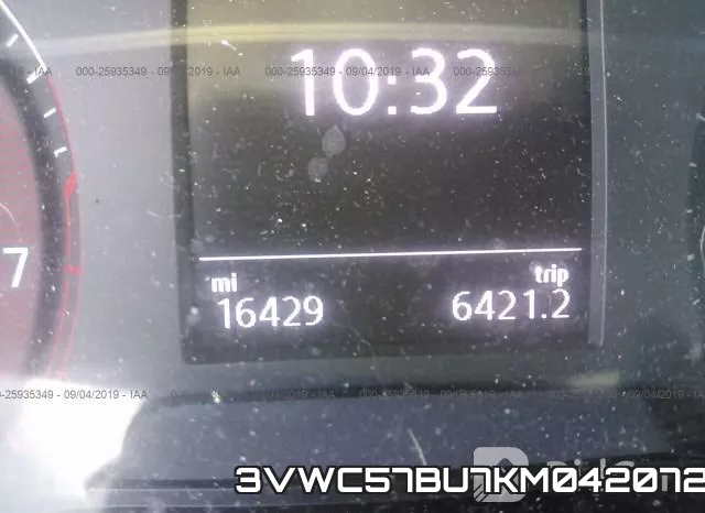 3VWC57BU7KM042072 фото 8