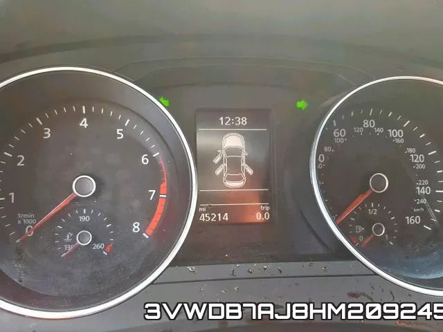 3VWDB7AJ8HM209245 фото 9