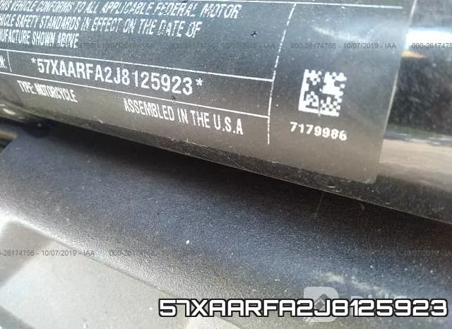 57XAARFA2J8125923 фото 2