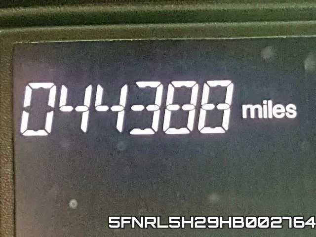 5FNRL5H29HB002764 фото 9
