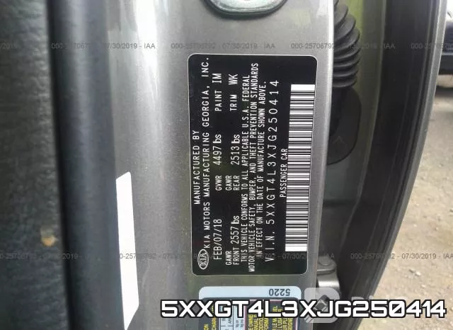 5XXGT4L3XJG250414 фото 10