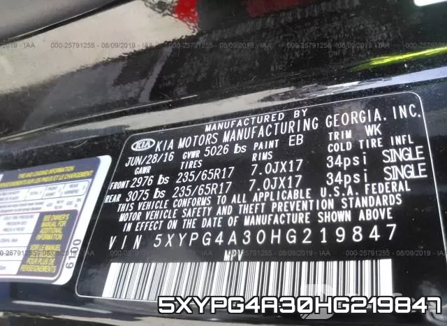 5XYPG4A30HG219847 фото 10