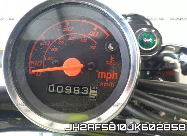 JH2AF5810JK602858 фото 8