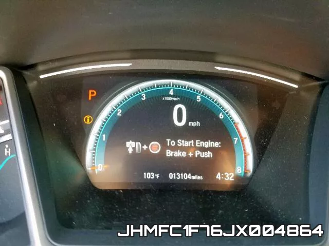 JHMFC1F76JX004864 фото 8