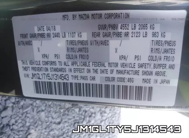 JM1GL1TY5J1314543 фото 10