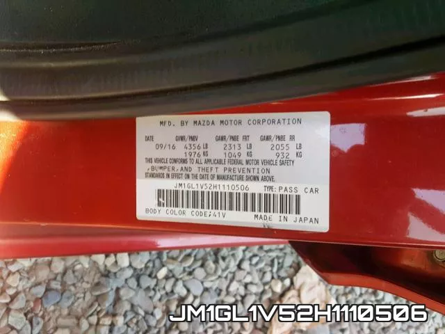 JM1GL1V52H1110506 фото 2