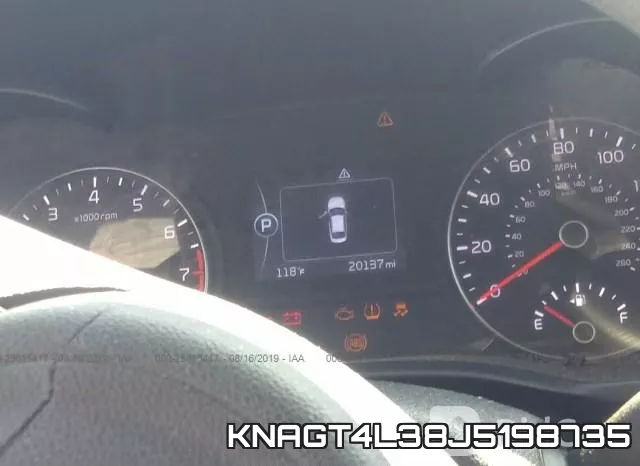 KNAGT4L38J5198735 фото 8