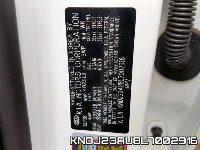 KNDJ23AU8L7002916 фото 2