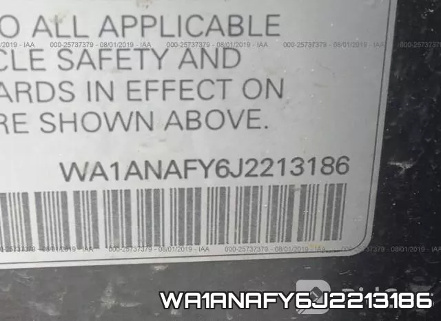 WA1ANAFY6J2213186 фото 10
