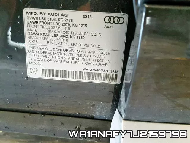 WA1ANAFY7J2159798 фото 2