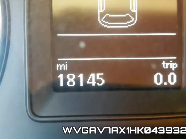 WVGAV7AX1HK043932 фото 9