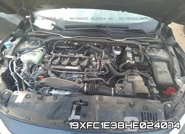 19XFC1E38HE024074 фото 2
