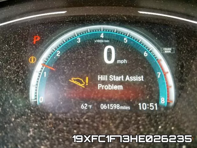 19XFC1F73HE026235 фото 9