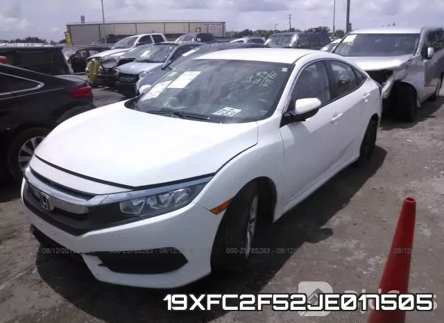 19XFC2F52JE017505 фото 3