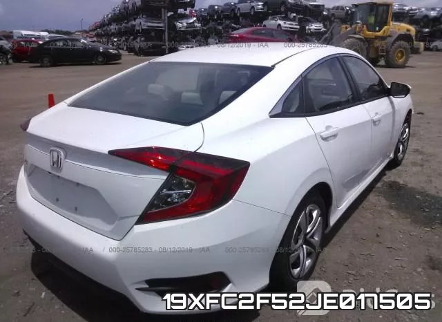19XFC2F52JE017505 фото 5