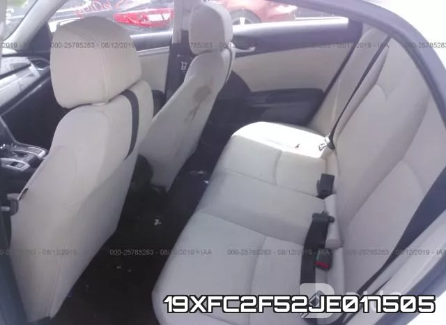 19XFC2F52JE017505 фото 9