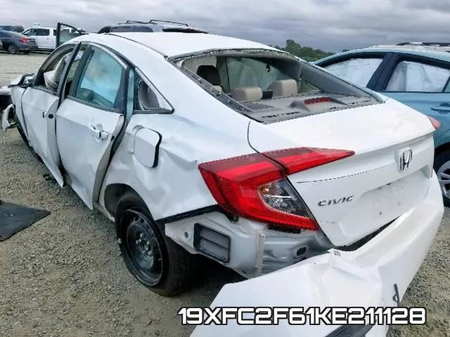 19XFC2F61KE211128 фото 4