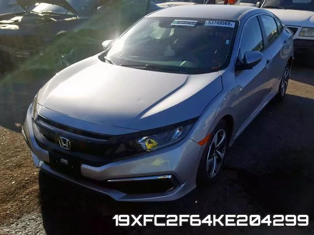 19XFC2F64KE204299 фото 3