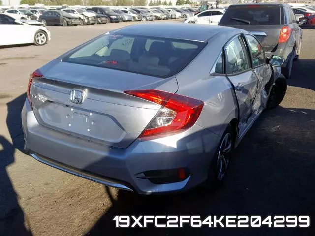 19XFC2F64KE204299 фото 5