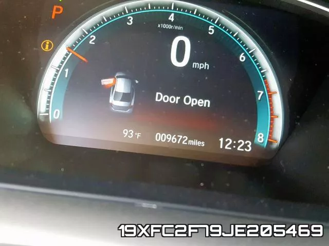 19XFC2F79JE205469 фото 8