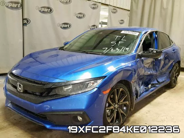 19XFC2F84KE012236 фото 3