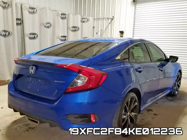 19XFC2F84KE012236 фото 5