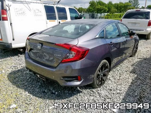 19XFC2F85KE029949 фото 5