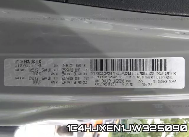 1C4HJXEN1JW325090 фото 10