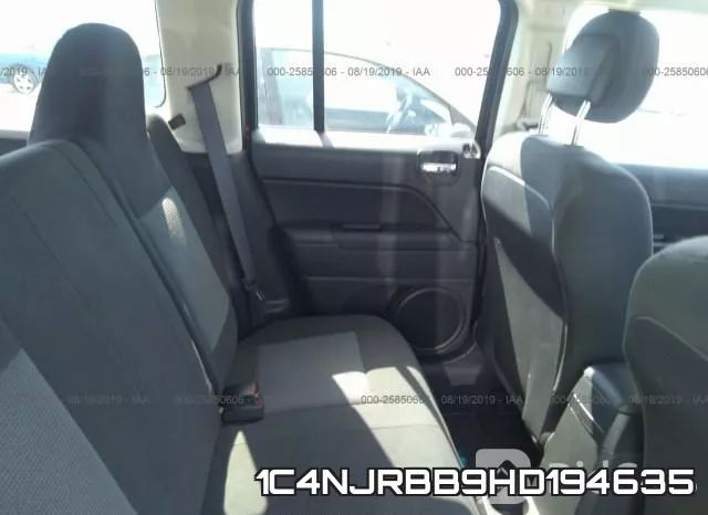 1C4NJRBB9HD194635 фото 8