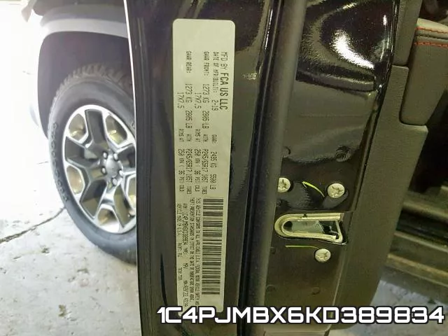 1C4PJMBX6KD389834 фото 2