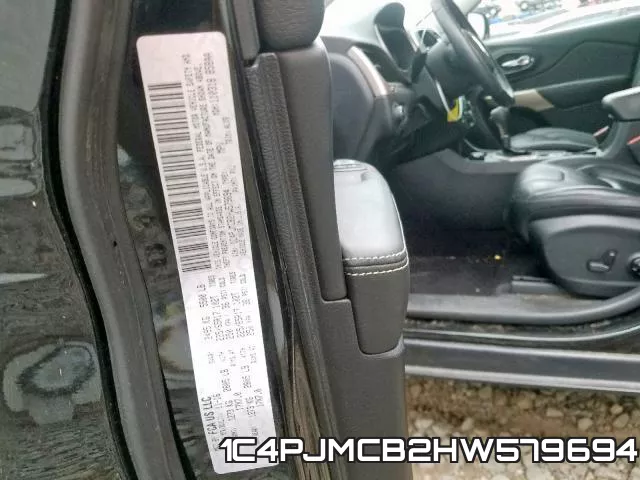1C4PJMCB2HW579694 фото 2