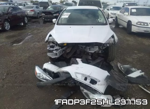 1FADP3F25HL237753 фото 7