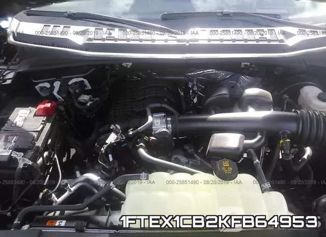 1FTEX1CB2KFB64953 фото 2