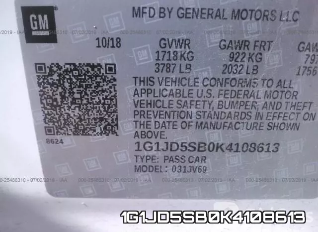 1G1JD5SB0K4108613 фото 10