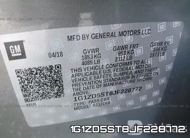 1G1ZD5ST8JF228772 фото 10