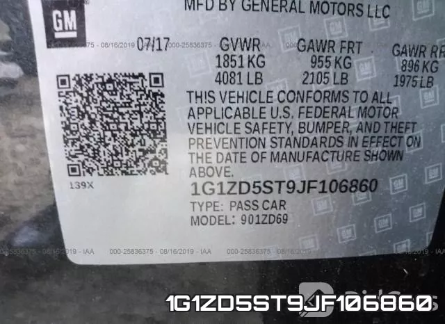 1G1ZD5ST9JF106860 фото 10