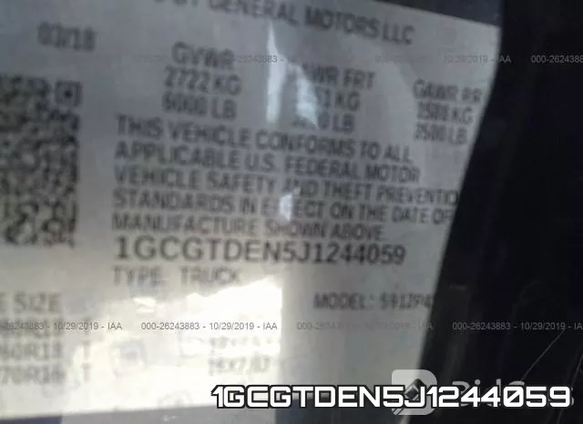 1GCGTDEN5J1244059 фото 10