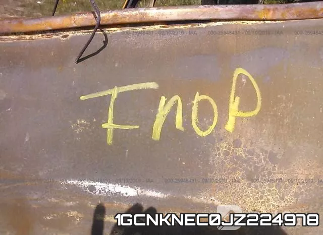 1GCNKNEC0JZ224978 фото 8