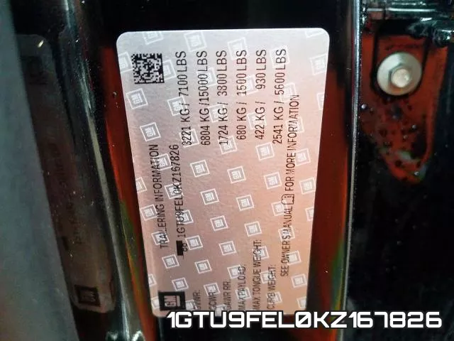1GTU9FEL0KZ167826 фото 2