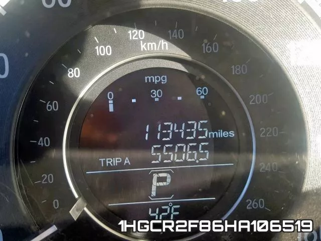1HGCR2F86HA106519 фото 8
