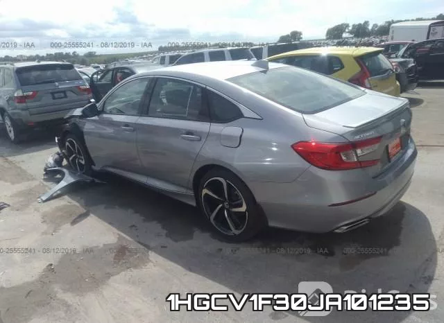 1HGCV1F30JA101235 фото 4